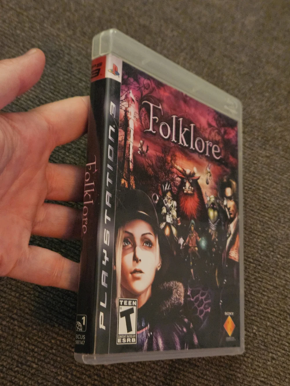 Folklore Sony PlayStation 3 PS3 2007 Video Game Complete Vintage Retro RARE!